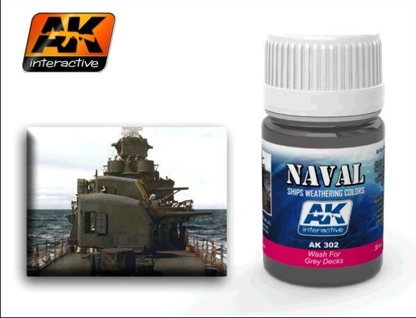 AK Interactive AK302 Wash For Grey Decks