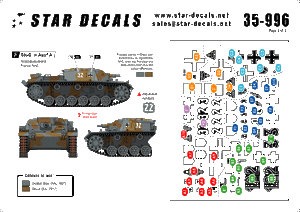 Star Decals 35-996 STURM 4 StuG III Ausf B 1/35 – image 2