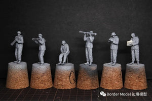 Border Model BT-013 German 88mm Gun Flak36 w/6 anti-aircraft artillery crew members 1/35 – zdjęcie 3