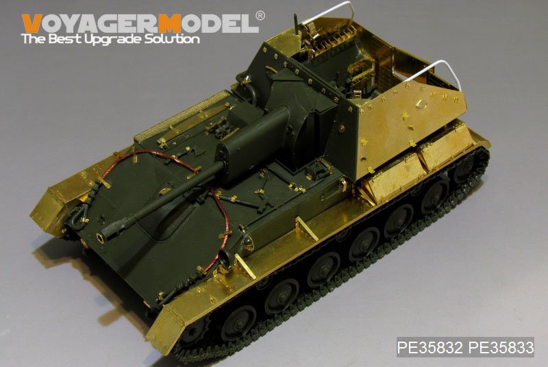 Voyager Model PE35832 WWII Russian SU-76 Self-Propeller Gun basic (For TAMIYA 35349) 1/35 – image 5