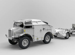 Gecko Models 35GM0066 British WWII Tractor 4x4 Field Artillery (C8 Mk.II Late) 1/35 – image 4