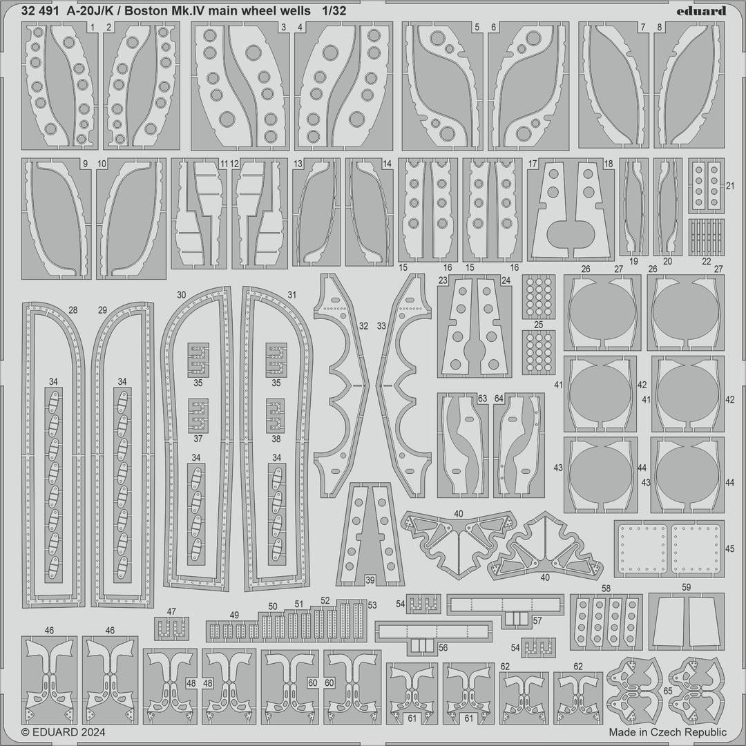 Eduard BIG33161 A-20J/ K HONG KONG MODELS 1/32 – image 3
