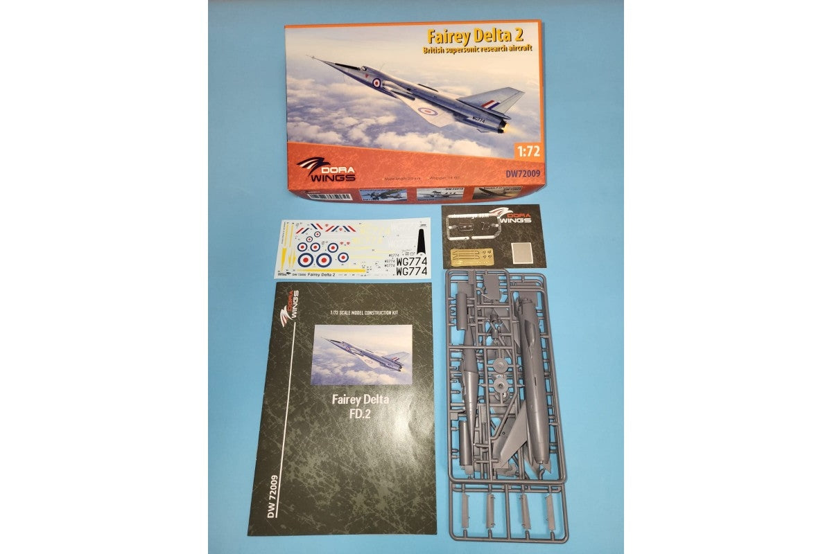 Dora Wings 72009 Fairey Delta 2 British supersonic research aircraft 1/72 – zdjęcie 3