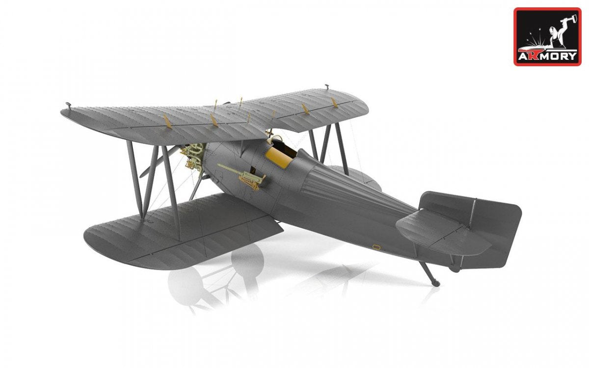 Armory Models 48001 Fairey Flycatcher British interwar FAA Fighter, early version, w/ Jaguar-III engine 1/48 – zdjęcie 3