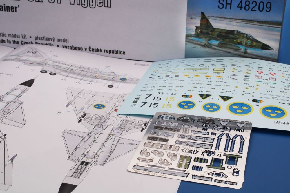 Special Hobby 48209 Saab SK-37 Viggen Trainer 1/48 – image 3