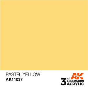 AK Interactive AK11037 Pastel Yellow 17ml