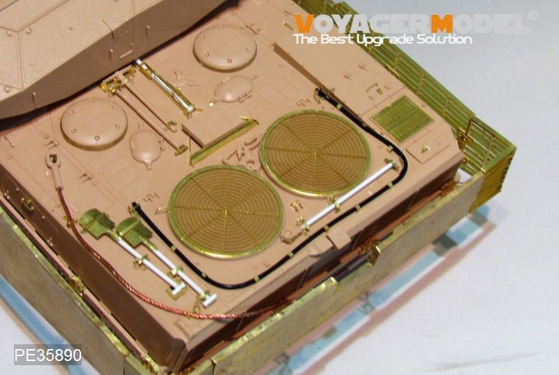 Voyager Model PE35890 Modern German Leopard2A4 Revolution 1 MBT Basic for TIGER 1/35 – zdjęcie 7