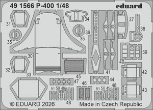 Eduard BIG49472 Bell P-400 Airacobra - Big Ed Set (for Arma Hobby Kits) 1/48