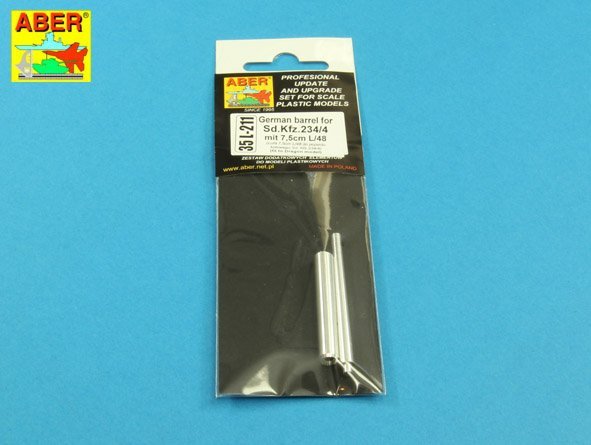 Aber 35L-211 German barrel for Sd.Kfz.234/4 mit 7.5cm L/48 (1/35) – image 7