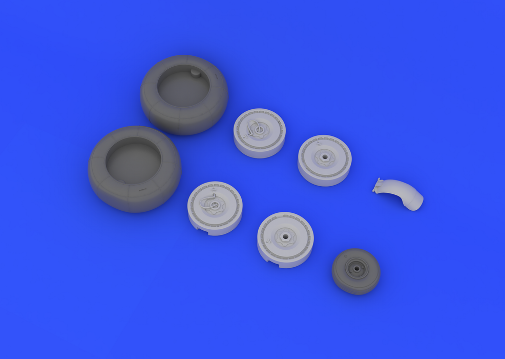 Eduard 632024 Ju 88 wheels late 1/32 (Revell) – zdjęcie 6
