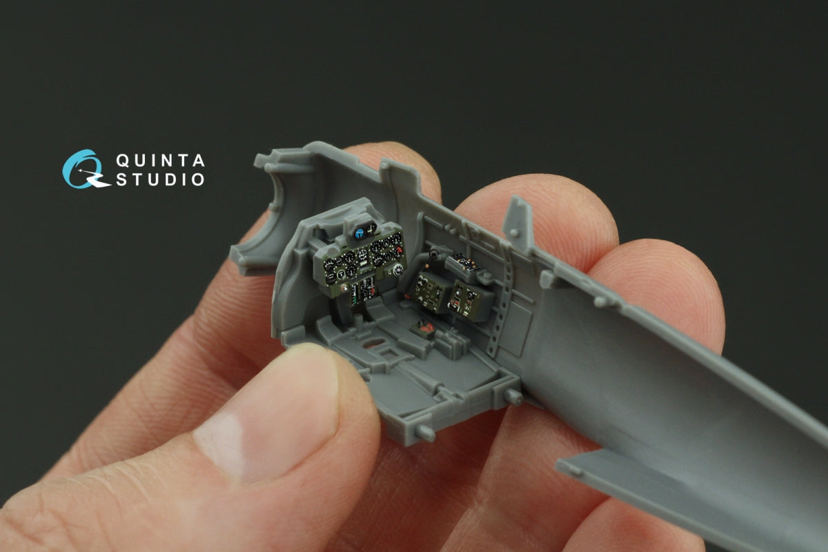 Quinta Studio QD72163 A6M2 Zero (Nakajima Prod.) 3D-Printed colored Interior on decal paper (Tamiya) 1/72 – image 9