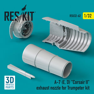 RESKIT RSU32-0062 A-7 (E, D) &amp;quot;CORSAIR II&amp;quot; EXHAUST NOZZLE FOR TRUMPETER KIT 1/32 – image 2