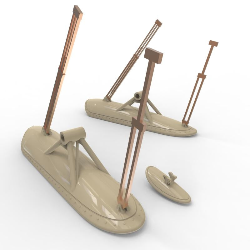 Quinta Studio QT48037 I-16 Ski landing gear (Non-retractable version) (all kits) 1/48 – image 5