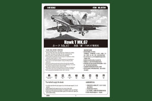 Hobby Boss 81734 Hawk T MK.67 – zdjęcie 3