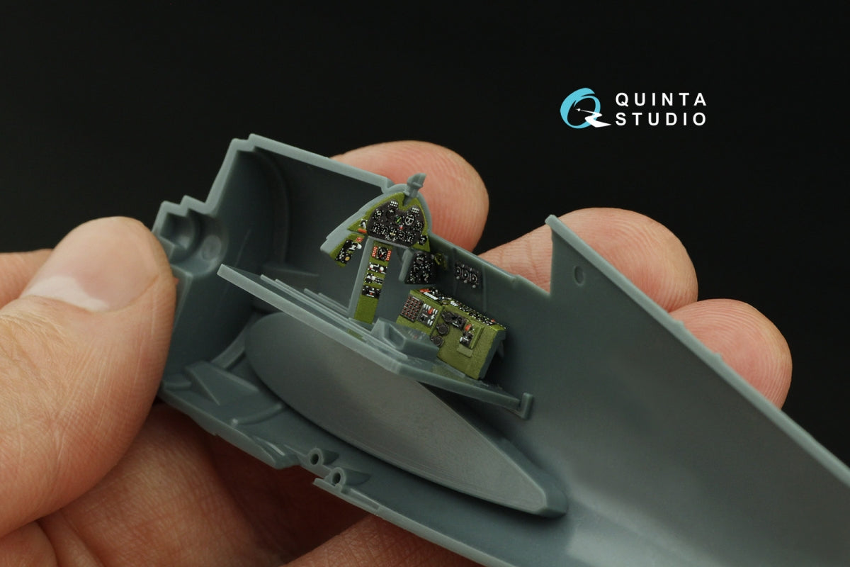 Quinta Studio QD72147 F6F-3 Hellcat 3D-Printed coloured Interior on decal paper (Eduard) 1/72 – zdjęcie 10