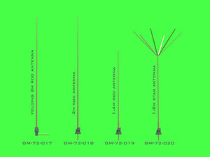 Master GM-72-019 German WWII 1,4m rod antenna (for Fu 7 radio set) (1pc) 1/72 – zdjęcie 6