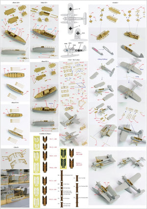 Pontos 22001F2 BISMARCK 1941 Detail Up Set Basic Ver.2 1/200 – zdjęcie 21