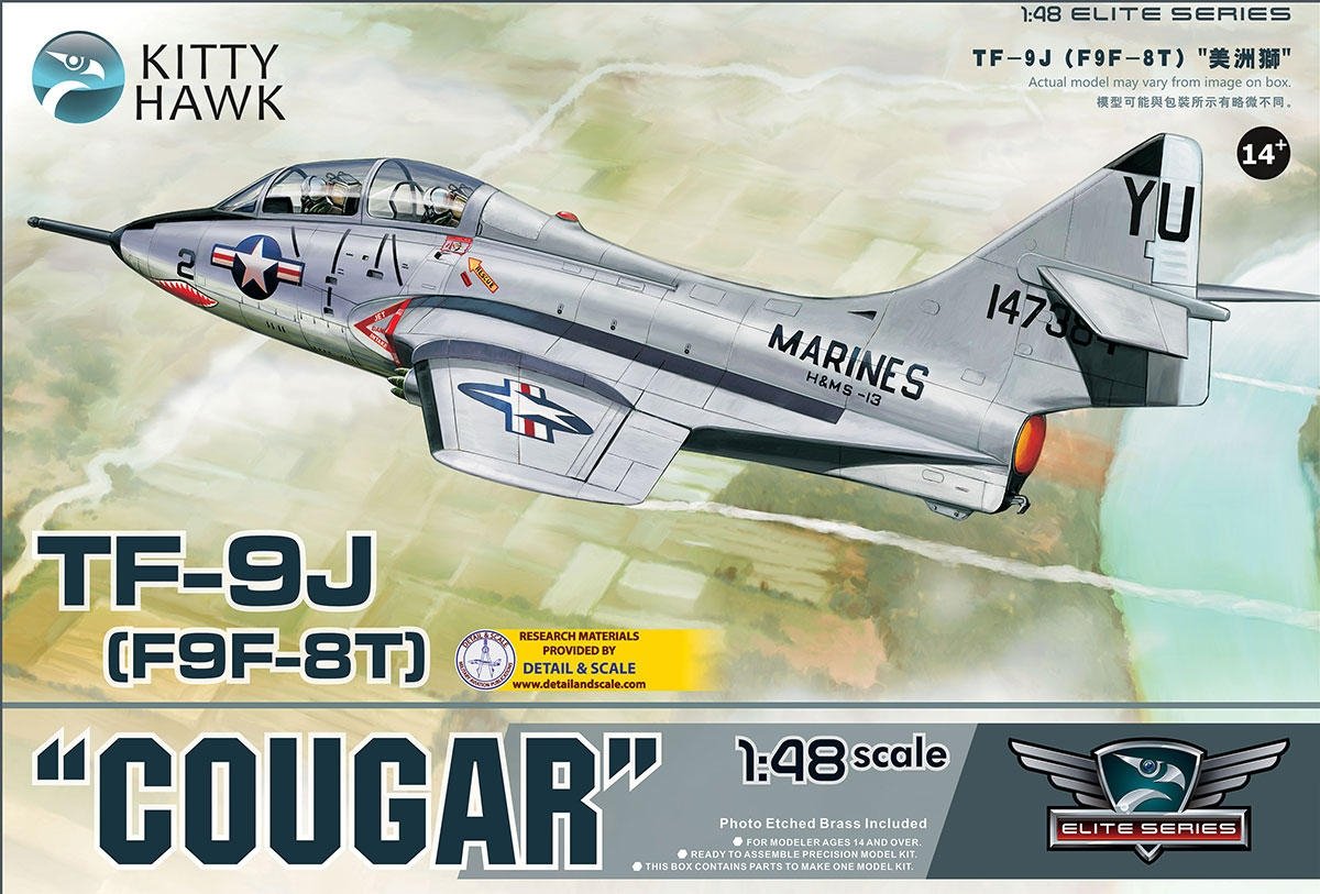 Kitty Hawk 80129 TF-9J Cougar 1/48