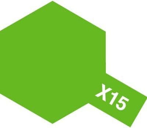 Tamiya X-15 Light Green (81515) Acrylic paint 10ml – zdjęcie 2