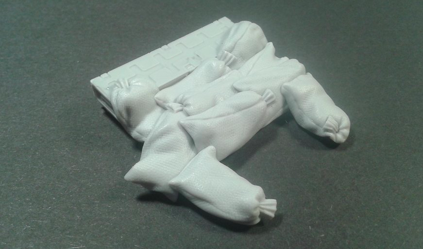 Panzer Art RE35-571 Sandbags armor for Humber MkIII AC 1/35 – zdjęcie 2