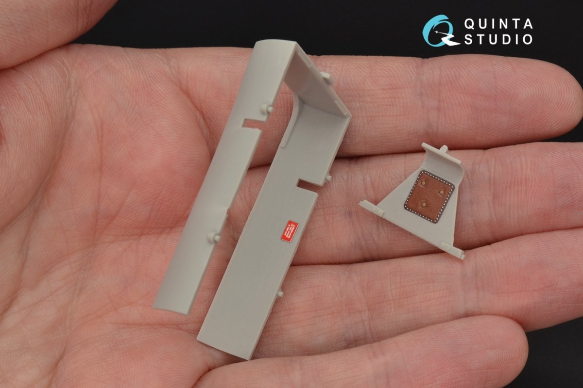 Intérieur imprimé en 3D et coloré sur papier décalcomanie Quinta Studio QD32059 Me-262A (pour maquette Trumpeter) 1/32 – image 6