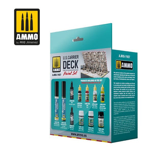 AMMO of Mig Jimenez 7457 U.S. Carrier Deck Paint Super Pack Set – zdjęcie 4