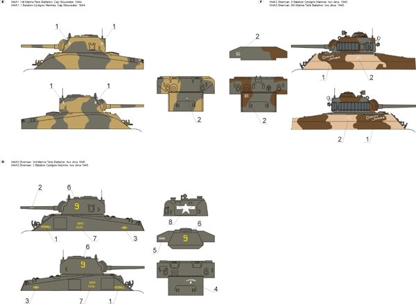 ToRo Model 35D59 - PTO Sherman tanks vol.3 1/35 – zdjęcie 3