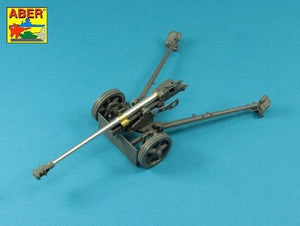 Aber 35L-328 Lufa do niemieckiej armaty p/panc Pak 40 bez hamulca wylotowego / Barrel for German 75mm PaK 40 gun without muzzle brake 1/35 – zdjęcie 2