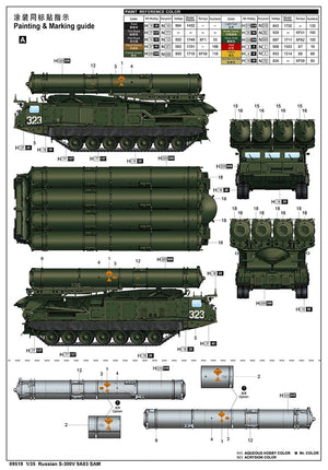 Trumpeter 09519 Russian S-300V 9A83 SAM 1/35 – image 5