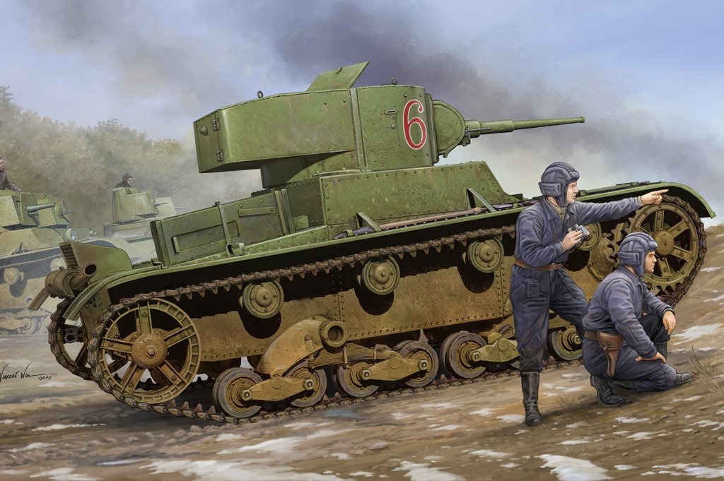 Hobby Boss 82495 Soviet T-26 Light Infantry Tank Mod.1933 1/35
