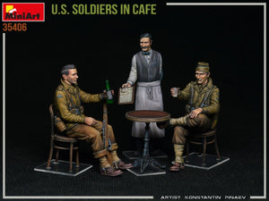 MiniArt 35406 U.S. SOLDIERS IN CAFE 1/35 – zdjęcie 2
