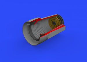 Eduard 648302 Crusader exhaust nozzle EDUARD, HASEGAWA 1/48 – image 4