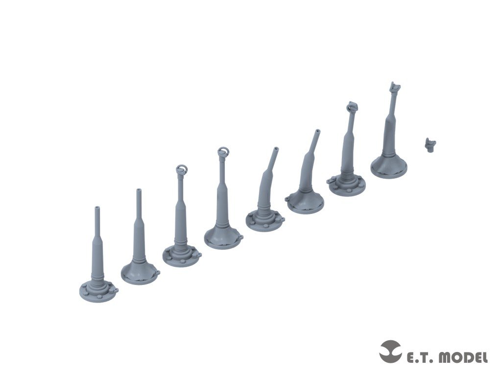 E.T. Model P35-227 Russian Vehicle Antenna Mast Base(Type.1) ( 3D Print ) 1/35 – zdjęcie 3