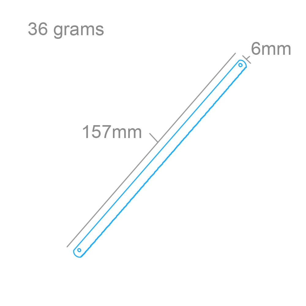 Modelcraft PSA5042-B Junior Hacksaw Blades x 10 – zdjęcie 2