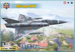 Modelsvit 72060U Mirage IIIB 1/72 NO FRAME &amp;quot;G&amp;quot;/ NO FRAME G