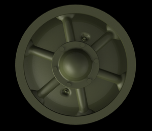 Panzer Art RE35-642 M4 “Sherman” Idler wheels No2 1/35