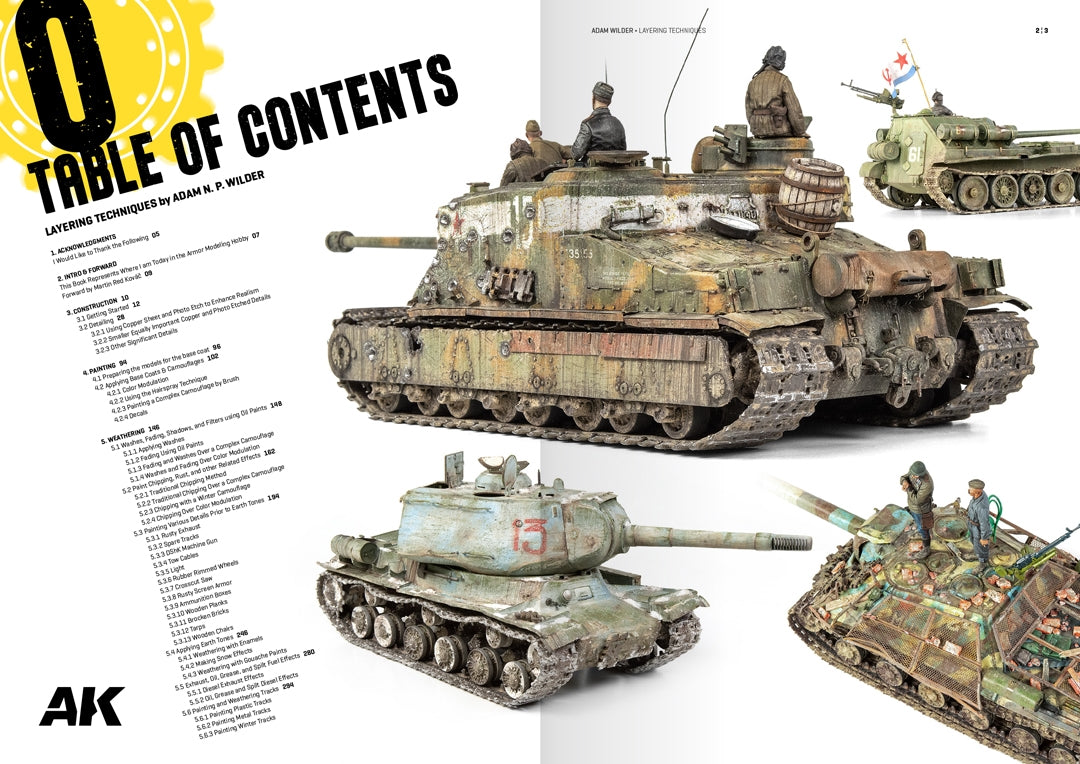 AK Interactive AK130009 ADAM WILDER – MODELING THEORETICAL SOVIET SUBJECTS OF THE GREAT PATRIOTIC WAR – LAYERING TECHNIQUES (English) – image 2