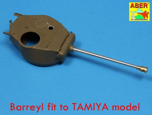 Aber 35L-137 U.S 76 mm M1A2 barrel with muzzle brake for Sherman M4 &amp;amp; M-18 Hellcat 1/35 – immagine 12
