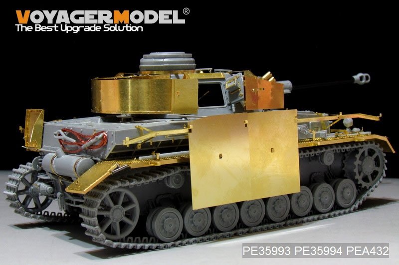 Voyager Model PE35993 WWII German Pz.Kpfw.IV Ausf.G（LateProduction）Basic For Border 35001 1/35 – zdjęcie 4