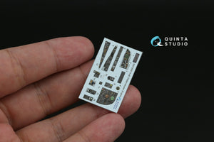 Quinta Studio QD72097 A-6E TRAM Intruder 3D-Printed &amp; coloured Interior on decal paper (Fujimi) 1/72