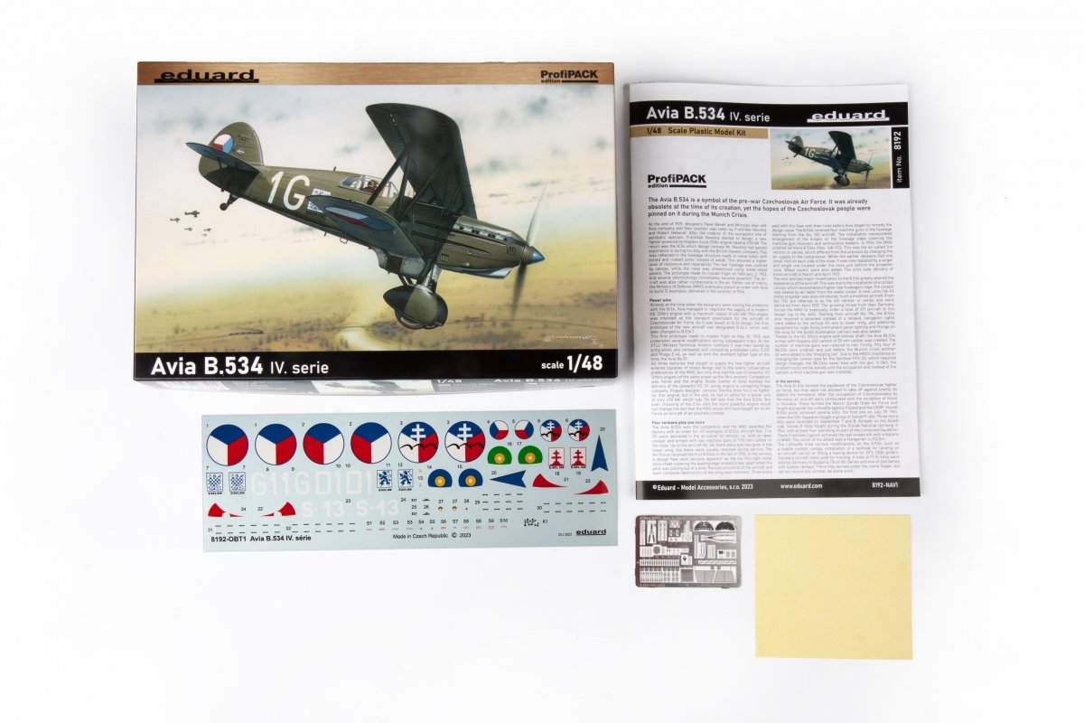Eduard 8192 Avia B-534 IV serie 1/48 – zdjęcie 3