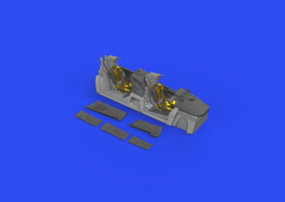 Eduard 648739 F-14A late cockpit TAMIYA 1/48 – immagine 6