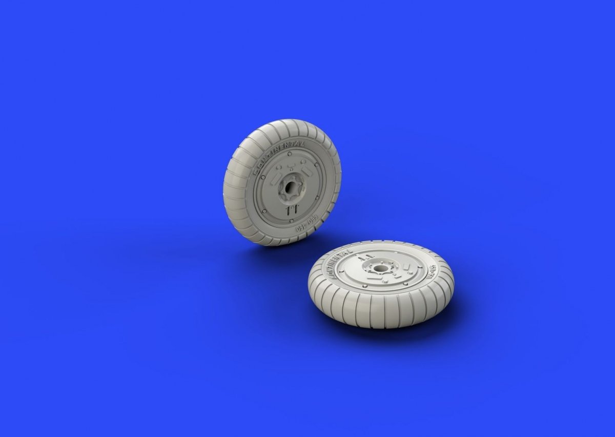 Eduard 648261 Bf 109G-6 wheels 1/48 – image 3