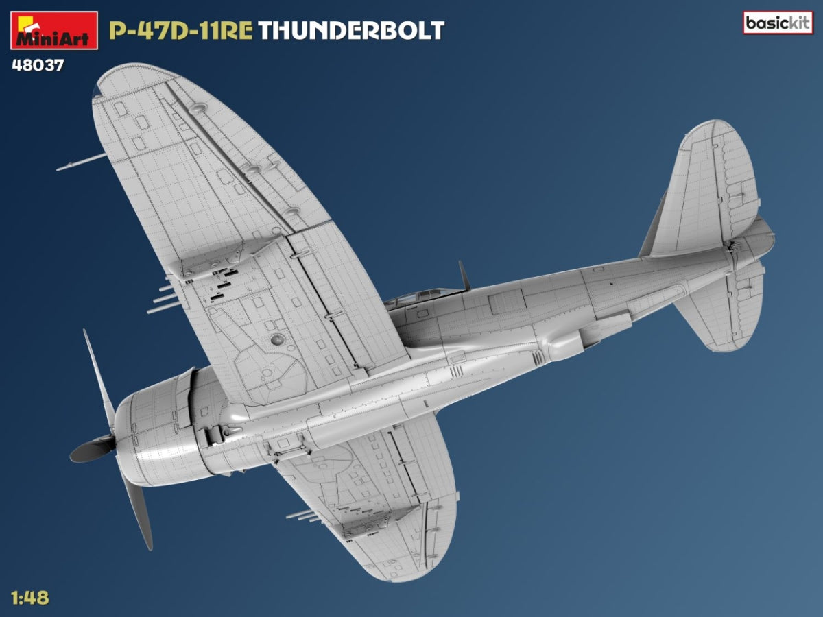 MiniArt 48037 P-47D-11RE Thunderbolt. Basic Kit 1/48 – zdjęcie 8