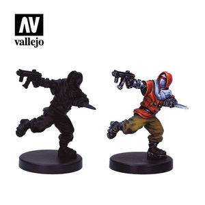 Vallejo 72307 Cyberpunk RED Combat Zone Paint Set 8x17ml – zdjęcie 3