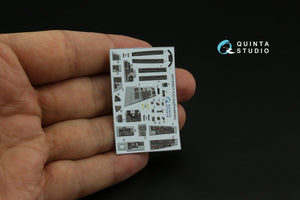 Quinta Studio QD72065 F-4EJ KAI 3D-Printed &amp;amp; coloured Interior on decal paper (FineMolds) 1/72 – zdjęcie 5