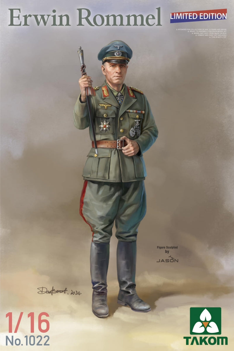 Takom 2194W Sd.Kfz 250/1 + Sd.Kfz 250/3 Greif Rommel Command Half-Track + 1/16 Erwin Rommel 1/35 – zdjęcie 4