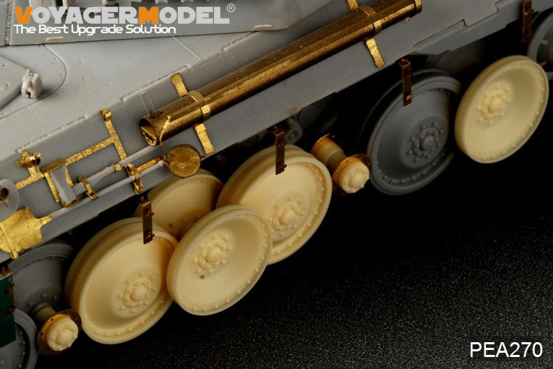 Maquette Voyager PEA270, Jagdpanzer Panther A/G/F allemand de la Seconde Guerre mondiale, roues de route dégradées (GP), échelle 1/35 – image 4