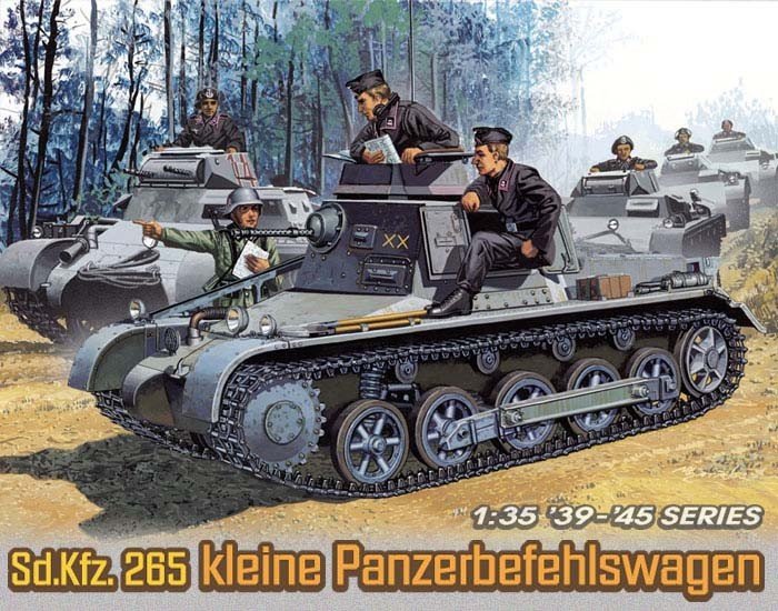 Dragon 6218 Sd.Kfz.265 kleiner Panzerbefehlswagen 1/35