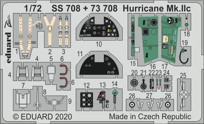 Eduard 73708 Hurricane Mk. IIc for Arma Hobby 1/72 – zdjęcie 2